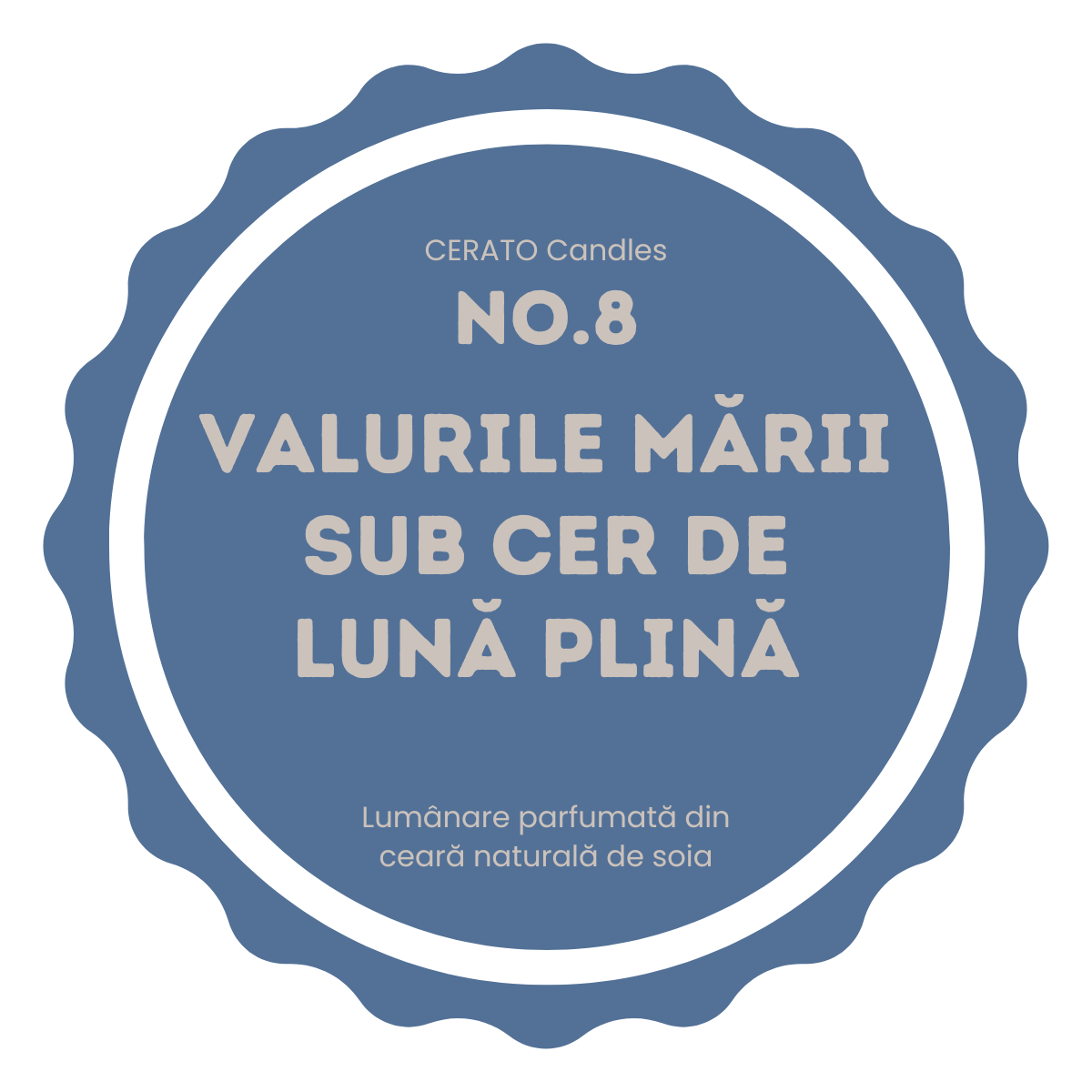 no.8 VALURILE MĂRII SUB CER DE LUNĂ PLINĂ